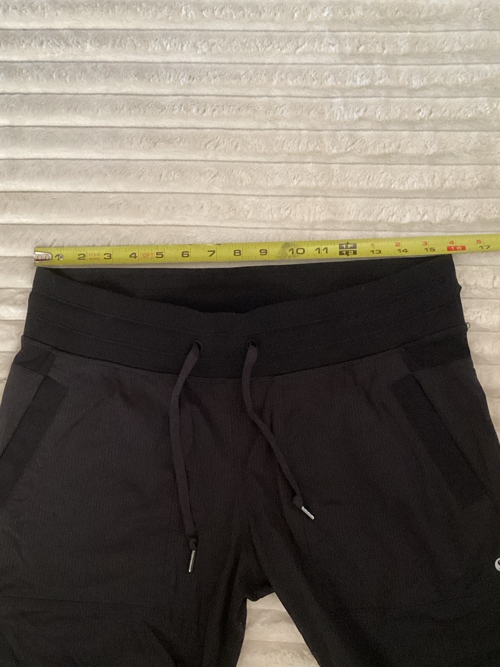 lululemon athletica Dance Studio Black Wide-Leg Drawstring Pants